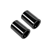 Car Exhaust Tailpipe 2Pcs Steeless Exhaust Muffler Tip Pipes Rear Modified Tail Throat Liner For F10 F20 F30 F32 F34 F48 Car Accessories(Color b)