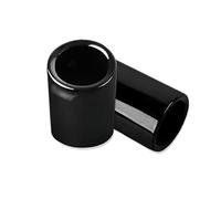 Car Exhaust Tailpipe 2Pcs Steeless Exhaust Muffler Tip Pipes Rear Modified Tail Throat Liner For F10 F20 F30 F32 F34 F48 Car Accessories(Color L)