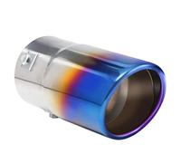 Car Exhaust Tailpipe Exhaust Tip Fit 1.75"- 2.5"/4.44cm-6.35cm Exhaust Tail Pipe Diameter- Stainless Steel To Give Chrome Effect - Car Muffler Tips Rear Exhaust Pipe End Throat