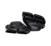 Car Exhaust Tailpipe For 2014-2016 For Benz E63S For AMG Tailing Throat W212 Exhaust Pipe Square Mouth Cooling Muffler Tip Exhaust Head Tail Muffler Tip(B)
