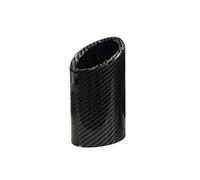 Car Exhaust Tailpipe For BMW 3-serier F30 F31 F32 5-serier F10 F11 F18 520i 523i 525 75mm Carbon Car Rear Exhaust Tail Pipe Muffler Throat Tail Throat Tail Pipe(1pcs Carbonfiber)