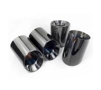 Car Exhaust Tailpipe For BMW F87 M2 F80 M3 F82 F83 M4 F10 For M5 F12 F13 M6 Direct Fit Universal Exhaust Tip 4PCS 304 Stainless Steel Exhaut Tip
