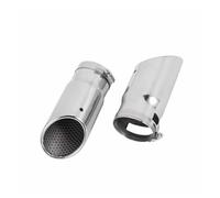 Car Exhaust Tailpipe For Mercedes For Benz C180 Car Exhaust Muffler Tip Stainless Steel Pipe Chrome Rear Tail Throat Liner 1pcs