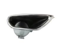 Car Exhaust Tailpipe For Mondeo 2013-2019 Cover Frame Chrome Bezel Trim Kits Rear Bumper Muffler Automobile Tailpipe Tail Throat Tail Pipe(L)