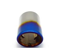 Car Exhaust Tailpipe For Skoda For Octavia A5 A7 For Superb For Yeti 1.4T .6T .6L Car Exhaust End Tip Muffler Pipe Cover 2009-2015 Automobile Exhaust Pipe(1 piece Blue)