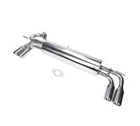 Car Exhaust Tailpipe For Toyota MR2 W10 SW 4A-GE 1985-1989 Axle Back Catback Exhaust Pipe 2" Dual Muffler Tip Tail Muffler Tip
