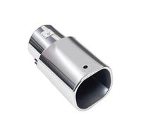 Car Exhaust Tailpipe Tail Throat For 7th Generation For Accord Stainless Steel Automobile Exhaust Tailpipe(Silver)