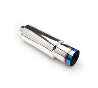 Car Exhaust Tailpipe Tail Throat General Car Racing Stainless Steel Exhaust Pipe Muffler Burn Blue Exhaust Pipe Tail Throat