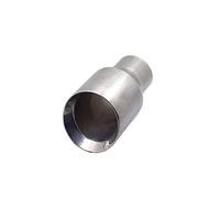 Car Exhaust Tailpipe Tail Throat Universal Stainless Steel Welded Exhaust Pipe Decorative Muffler Tail Throat