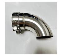 Car exhaust tailpipes Fullstar Auto parts Exhaust pipe suppressor Stainless steel exhaust outlet elbow connection Rear muffler tailpipe(54mm)