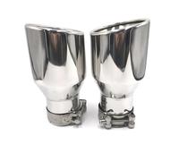 Car Exhaust Tip 1 Piece 304 Stainless Steel Car Exhaust Tip Universal Exhaust System End Pipe(ID 83mm-OD 114mm)