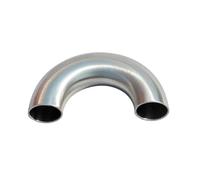 Car Exhaust Tip 19mm-102mm 180 Degree Stainless Steel 304 U Bend Pipe Welding Elbow Car Exhaust Pipe Elbow(76mm)