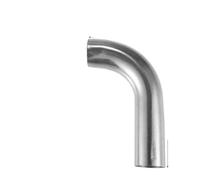 Car Exhaust Tip 1Pc 19mm 25mm 32mm 38mm 63mm 90° Bend Elbow Pipe Tube DIY Exhaust Pipe Air Intake Tube For Car 304 Stainless Steel(25mmOD 100mm 60mm)