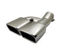 Car Exhaust Tip 1Pcs For Toyota For Noah For Voxy 80 Series Stainless Steel Square Outlet Exhaust Pipe Muffler Tailpipe Tip Car Rear Tail Throat Tail Throat(A)
