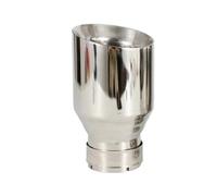 Car Exhaust Tip 1PCS Inlet (63mm) Outlet (89mm) Stainless Steel Universal Exhaust Tip/Muffler Pipe For BMW Car Accessories Muffler Tip(57MM - 89MM)