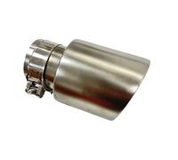 Car Exhaust Tip 89mm 101mm 114mm Car Fittings Stainless Steel Exhaust Pipe Perforate Large Caliber Tail Throat Modified Exhaust Muffler(67mm-101mm)