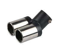 Car Exhaust Tip Auto Modification Rear Pipe Guard Stainless Steel Dual Tailpipe Throats Muffler Exhaust Tip QAQMHVCVB(4)