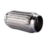 Car Exhaust Tip Car Universal Telescopic Flexible Welded Muffler Exhaust Pipe Connector(57MM-203MM)