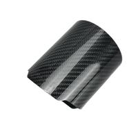 Car Exhaust Tip Curly/Straight Full Exhaust Pipe Matte/Glossy Cover Car Universal Muffler Pipe Tip Cover Accessories