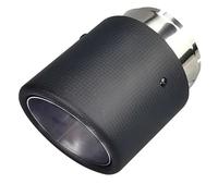 Car Exhaust Tip Exhaust Pipe Decorative Tail Tips For Mazda CX-5 CX-4 CX-3 For Axela For Atenza(SILVER)