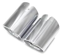 Car Exhaust Tip For BMW 3 G20 G21 320d 2020 2021 2022 Series Automotive Silencer Muffler Tip Tailpipe Replacement Exhaust Nozzle Car LR Silver(LR silver)