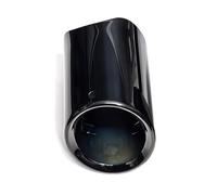Car Exhaust Tip For BMW For 5 Series F10 F11 E60 E61 E39 528i 530i 535i 535d Car Exhaust Tips Muffler Nozzle Tail Throat(Black 1PCS)