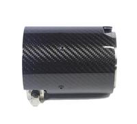 Car Exhaust Tip For BMW For M2 F87 For M3 F80 For M4 F82 F83 For M5 F10 For M6 F12 F13 Series Universal Rear Exhaust Muffler Tail Pipe Tail Throat(70 Inlet 93 Outlet)