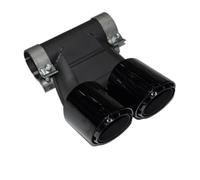 Car Exhaust Tip For Cayman 981 987 718 For Boxster Rectangle Exhaust Tip Upgrade In The Double Exit Muffler Tail Pipe(J)