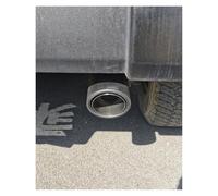 Car Exhaust Tip For Jeep For Wrangler Jl Jk 2007-2024 Muffler Cover End Pipe Exhaust For Car Tip Stainless Steel Tail Decoration(18-24 ROLL)