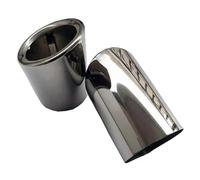 Car Exhaust Tip For Mazda CX-5 KF 2012-2019 Exhaust Tip Tail Pipe Muffler Car Accessories(Black)