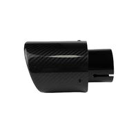 Car Exhaust Tip For Mercedes For Benz For CLA Class Shooting Brake X117 2013-2019 Muffler Tip Exhaust Pipe Mufflers Nozzle Universal Crimping Tail Throat(63.5mm-89mm)