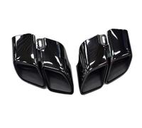 Car Exhaust Tip For Panamera 2017-2024 Black Tailpipe 971 Exhaust Pipe Modification GTS Quad Out Sports Turbo Muffler Tip Tail Throat(Orange)