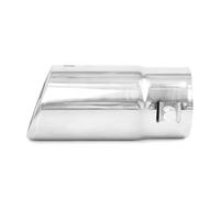 Car Exhaust Tip For Peugeot For RCZ 2010-2015 Universal Car Auto Muffler Tip Chrome Round Exhaust Tail Pipe Tail Throat