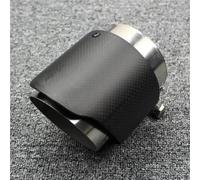 Car Exhaust Tip For Toyota For Prius 30 XW30 2009-2017 Car Exhaust Muffler Matte Tail Throat Stainless Steel Pipe Tail Throat(77mm-114mm)