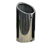 Car Exhaust Tip For VW For Golf 6 7 MK6 MK7 For Tiguan For Jetta Car Stainless Steel Exhaust Muffler Tip(Silver 1PC)