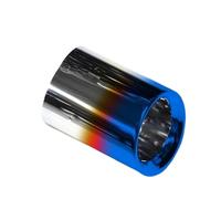 Car Exhaust Tip Pipe For BMW For X4 For X3 2018-2021 Special Car Exhaust Pipe Decoration Tailpipe Automotive(BLUE)