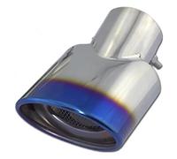 Car Exhaust Tip Pipe For Kia For Kx5 For Sportage 2016-2018 Stainless Steel Car Muffler Exterior End Pipe Outlet Dedicate Exhaust Tip Tail Accessories(Blue)