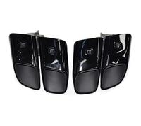 Car Exhaust Tip Pipe Tail For Macan 2014-2024 Exhaust Pipe Retrofit Upgrade Sports Quad Tailpipe Macans/GTS Head(14-17 Blackr)