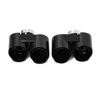 Car Exhaust Tip Quad Carbon Fiber Exhaust Tip Muffler Tailpipe For G20 G21 330i(Carbon Fiber B)