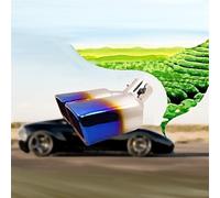 Car Exhaust Tip Square Mouth Double Out Car Exhaust for Pipe Muffler Auto Accessories Tail Throat Liner for A1 A3 A4(5)