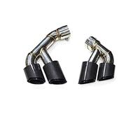 Car Exhaust Tip Tail Pipe Carbon Fiber Exhaust Tip Mufflers Tip Tips Exhaust System Stainless Steel For BMW For F15 For X5M For 35i 28i(Carbon Fiber A 35i)