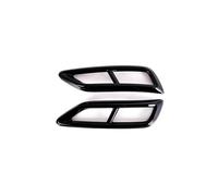 Car Exhaust Tip Tail Pipe For VW For Tiguan L 2020 2021 2022 Car Exhaust Muffler Cover Car Four Tail Throat Frame Exhaust Pipe Tip Covers Trims