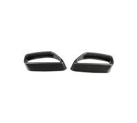 Car Exhaust Tip Tail Pipe Stainless Steel Car Tail Muffler Exhaust Pipe Output Cover Parts For B&MW 5 Series G30 G38 2018 2019 2020 2021 2022 Exhaust Pipe Tip Covers Trims(Carbon fiber)