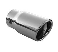 Car Exhaust Tip Trim Tail Performance Sport Muffler End Pipe Stainless Steel Chrome Universal