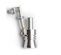 Car Exhaust Tip Turbmuffler Sound Simulator Turbo Whistle S/m/l/xl Vehicle Refit Device Pipe Tail Exhaust Tailpipes(Silver-XL)
