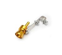 Car Exhaust Tip Turbmuffler Sound Simulator Turbo Whistle S/m/l/xl Vehicle Refit Device Pipe Tail Exhaust Tailpipes(Yellow-M)