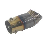 Car Exhaust Tip Universal Car Rear Round Exhaust Pipe Tail Muffler Tip Chrome Stainless Steel Automobile Replacement Muffler Tip(008-73mm)