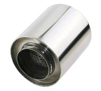 Car Exhaust Tip Universal Car Stainless Steel Exhaust Resonators Muffler 2.5 Inch(A)