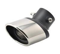 Car Exhaust Tip Universal Stainless Steel Car Exhaust Muffler Tip Pipes Covers(Bending)
