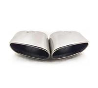 Car Exhaust Tips Replacement for BMW X5 E70 E53 2008 2009 2010 2011 2012 2013 Car Exhaust Tailpipe Nozzle Muffler Tube Stainless Steel Slip On Tail Muffler Pipe